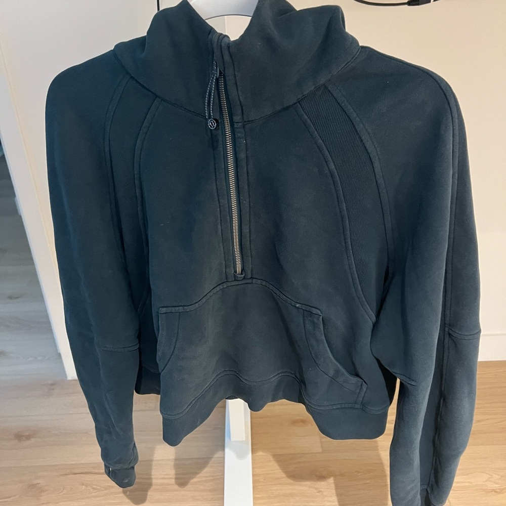 Lululemon half zip scuba hoodie